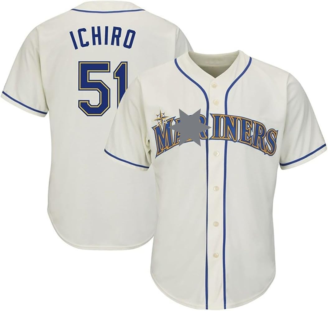 Amazon.co.jp: [kingloong] 野球 ユニフォーム 鈴木一郎 シアトル