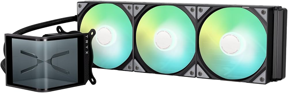 TRYX Panorama SE 360 ARGB 360mm AIO Rotatable 6.5'' AMOLED Curved