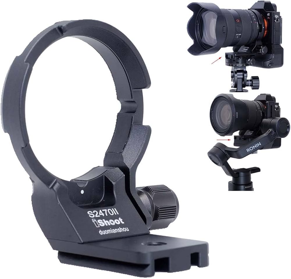 Amazon | iShoot リング式三脚座、FE 24-70mm F2.8 GM II，FE 20-70mm