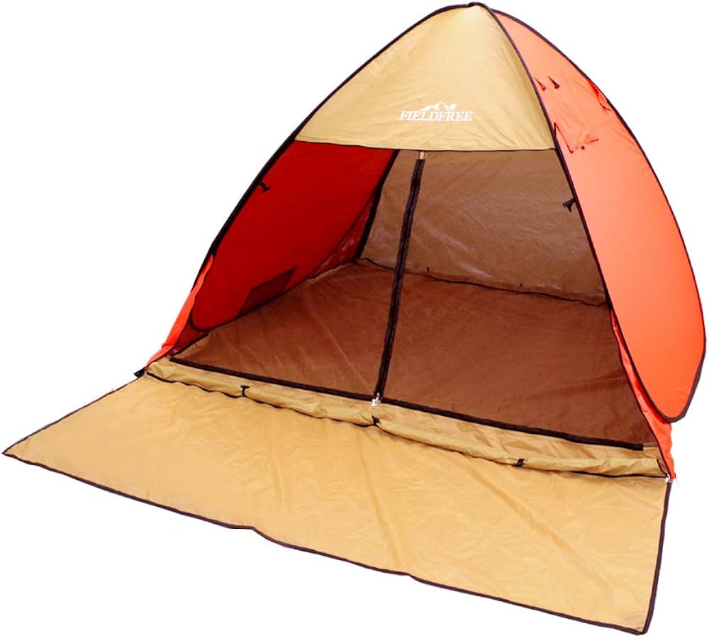 Amazon.co.jp: LUCK テント ワンタッチ 200x180(320)x135 アクティブ