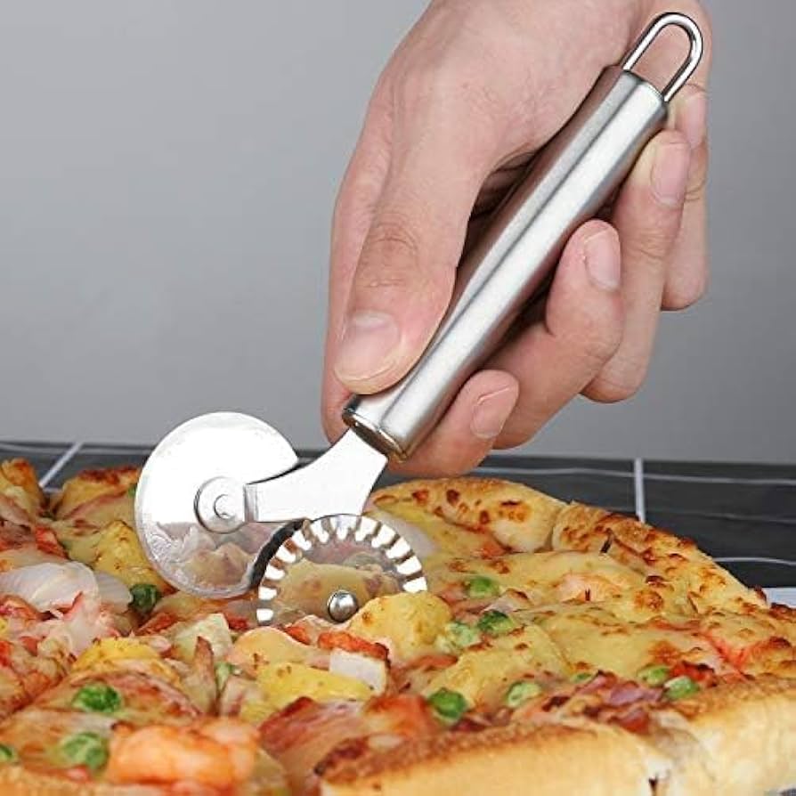 Amazon.co.jp: ハンドル付き5輪ペストリーカッター2個セット