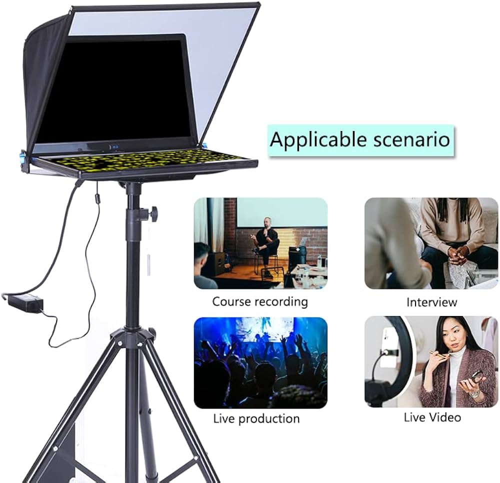 Amazon | 20 inch 大きなテレプロンプター コンピュータラップトップ