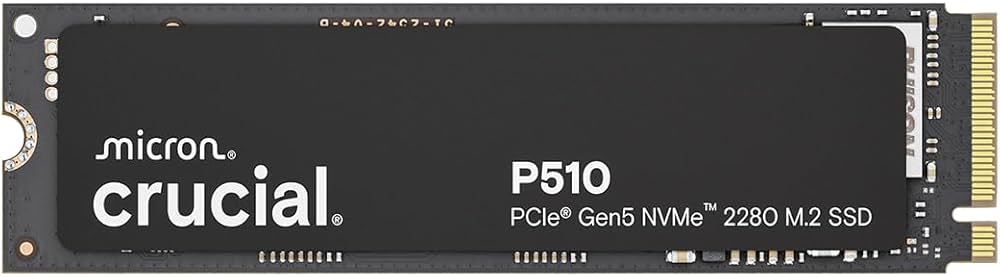 Amazon | Crucial P510 2TB Gen5 NVMe SSD 最大10,000MB/秒 PCIe 5.0 M