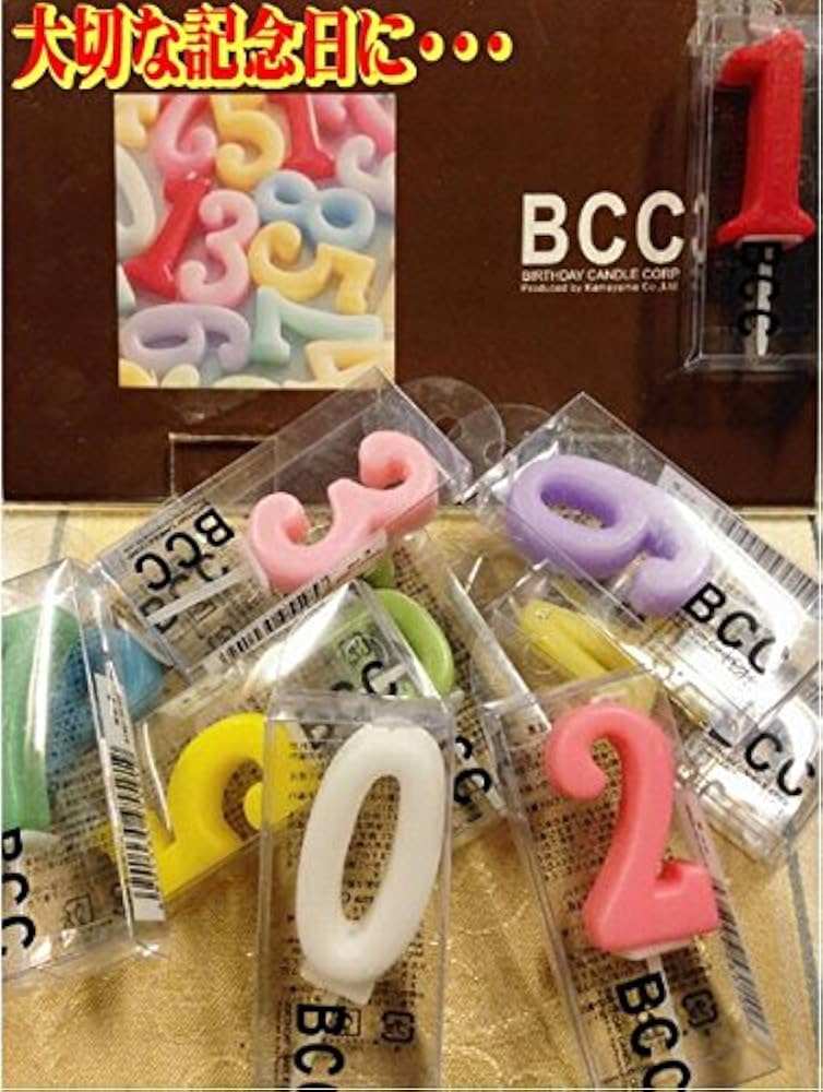 Amazon.co.jp: ナンバーキャンドル【20】A 数字ロウソク : ホーム