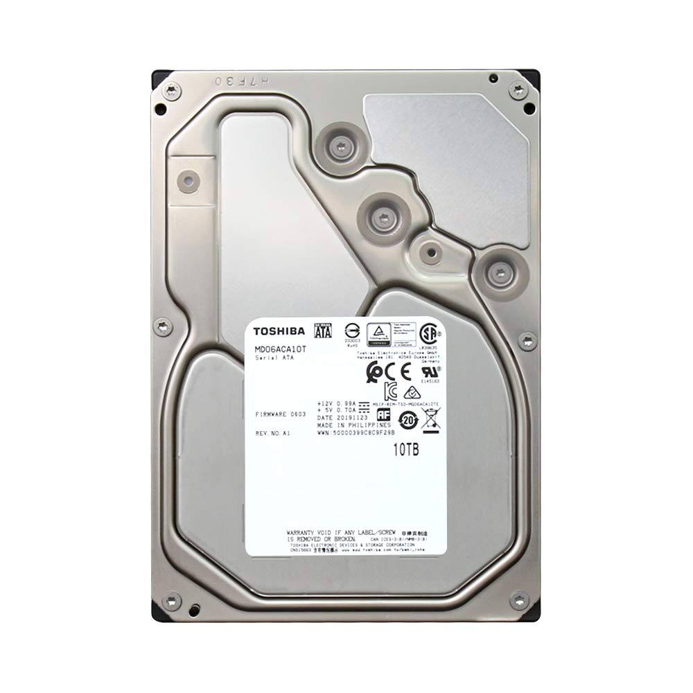 Amazon | 東芝 内蔵HDD 3.5インチ 10TB PCモデル MD06ACA10T-2YW