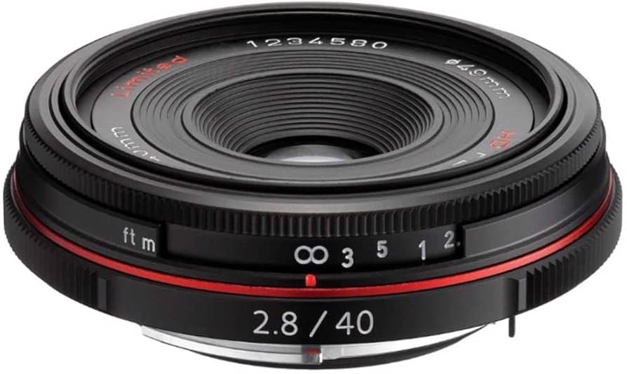 Pentax Lens HD DA 40mm F2.8 Ltd 21390-Black : Amazon.ca: Electronics