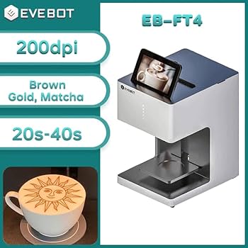 EVEBOT FT4/FC/Pro/FM1 Coffee Printer Automatic 3d Latte Machine