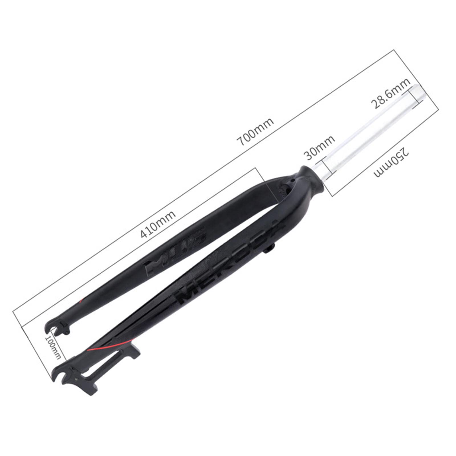 Amazon | Milageto MTBリジッドフォーク26 / 27.5 / 29 インチ28.6mm