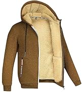 Amazon.com: ZWRXW Mens Winter Coat Warm Thick Fleece Lined Parka
