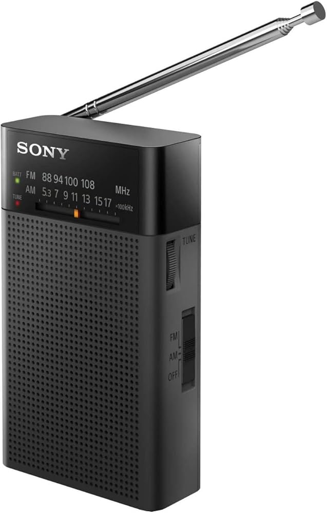 Amazon.com: Sony ICF-P27 Portable Radio with Speaker and AM/FM