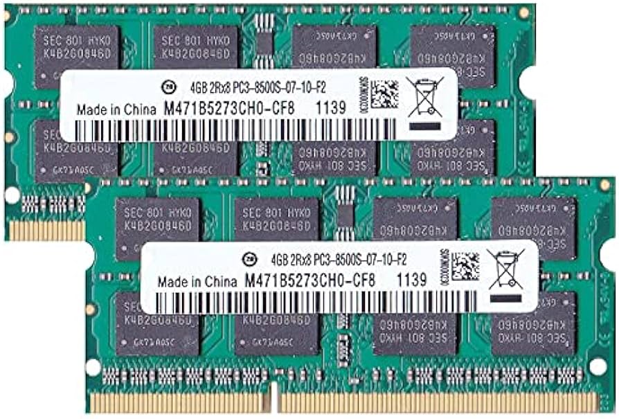 Amazon.co.jp: PC3-8500(DDR3-1066) SO-DIMM 4GB×2枚組 メモリンゴ