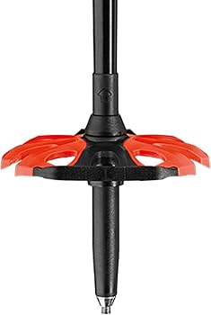 LEKI Haute Route - Bastoncini da sci, 110-150 cm, colore: Rosso