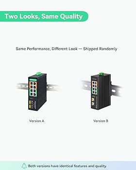 Amazon.co.jp: LINOVISION 産業用8ポートフルギガビットPOE、SFPポート