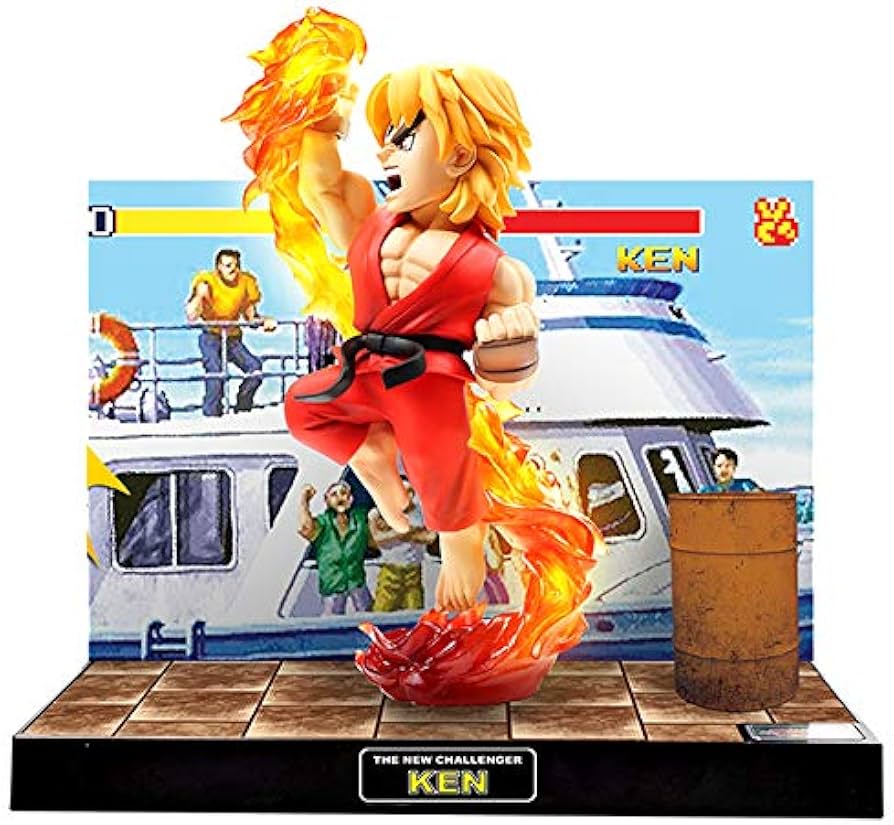 Amazon.co.jp: BigBoysToys ストリートファイター T.N.C-02 ケン 全高