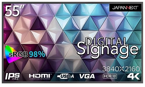 Amazon.co.jp: 【3年保証モデル】 JAPANNEXT 55インチ 大型 モニター