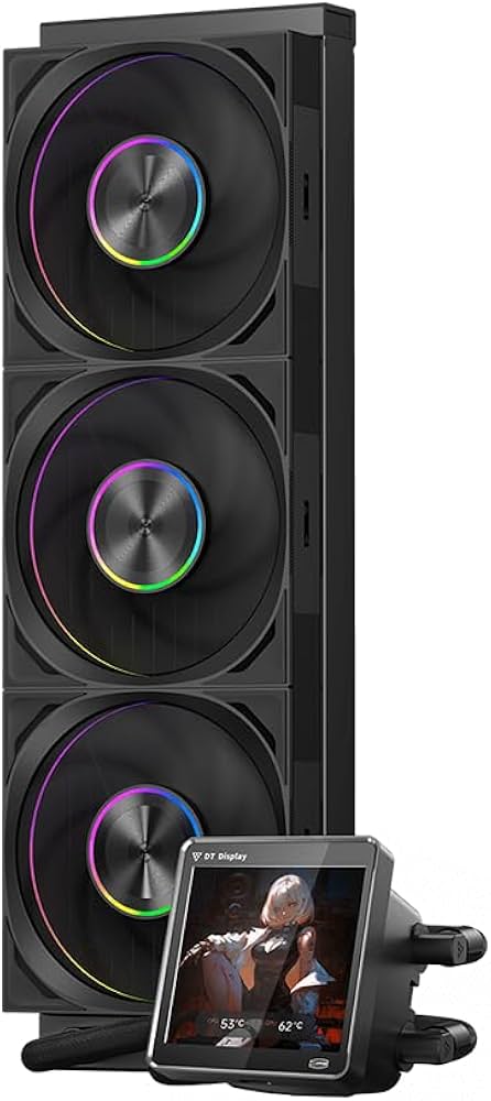 Amazon.com: PCCOOLER CPU Cooler AIO, 3.4-inch IPS Display, 360mm