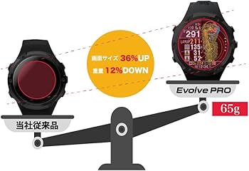 Amazon | ShotNavi Evolve PRO(ショットナビ) ブラック 大画面カラー
