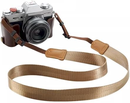 Amazon.co.jp: AFGRAPHIC カメラストラップ ナイロン ブラウン ネック