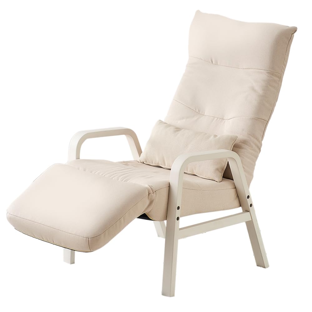 Amazon.co.jp: アイリスオーヤマ ウッドアーム リクライニングチェア