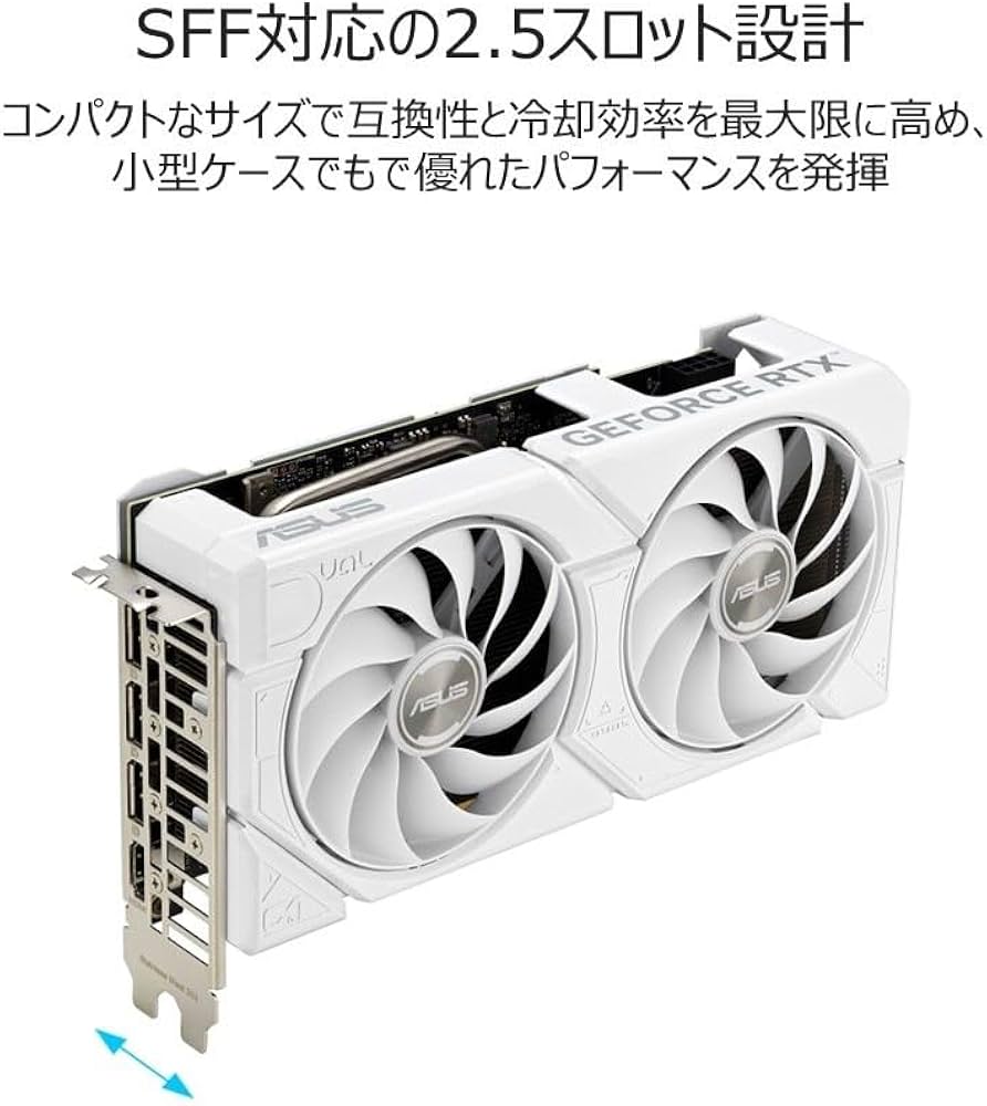 Amazon | ASUS Dual GeForce RTX 4070 SUPER EVO White OC Edition