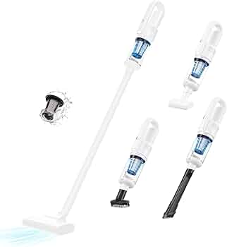 Amazon | 掃除機 サイクロン コードレス サーチライト付き 12000pa