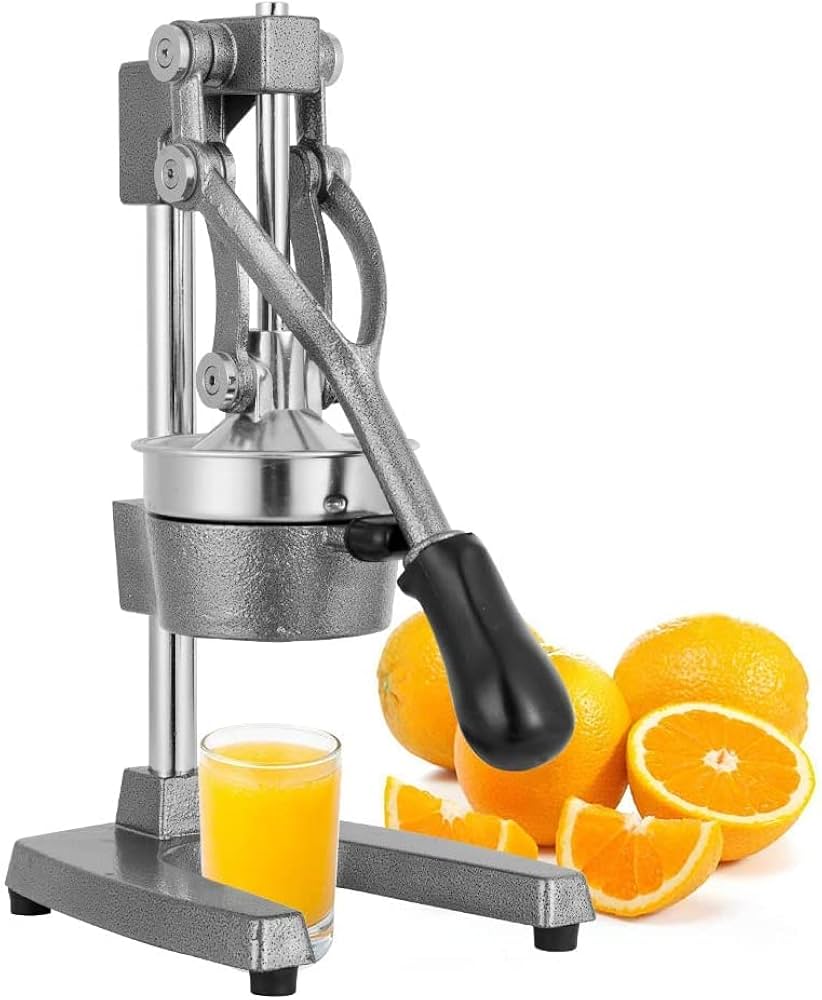 Amazon | ANJIZERUEN 手動ジューサー 柑橘類フレッシュジューサ 果汁生