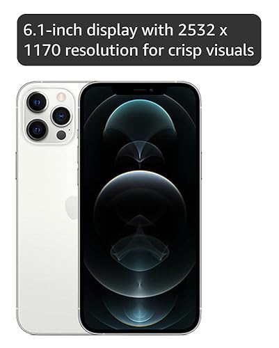 Amazon.com: Apple iPhone 12 Pro 5G, US Version, 256GB, Silver