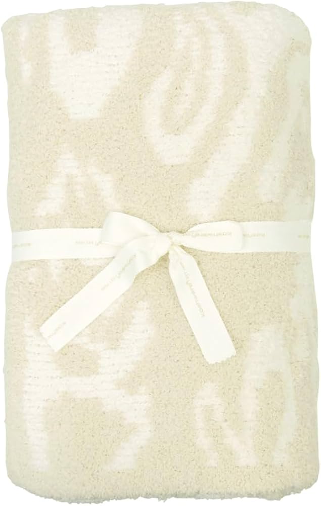 Amazon｜[カシウエア] kashwere ダマスク織柄 ハーフブランケット malt