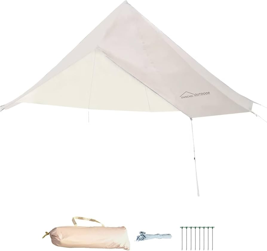 Amazon | D&R【テント用レインフライ】テント保護カバー ソロ/家庭用