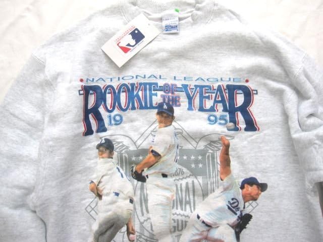 Amazon.co.jp: USA製 ロサンゼルスドジャース野茂英雄 1995年 新人王