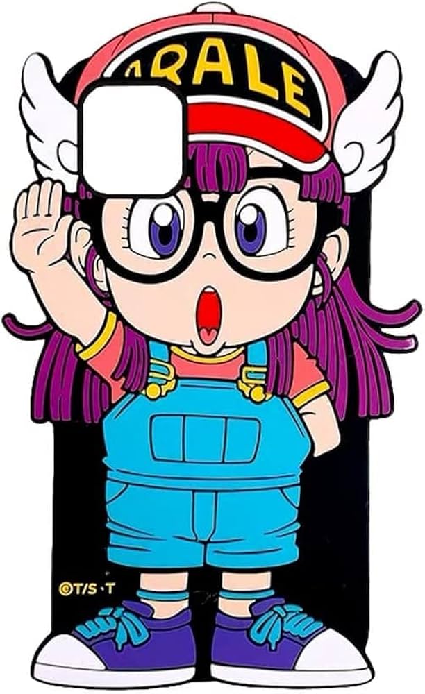 Amazon.co.jp: アラレちゃん 【iphone13 多機種対応 】 スマホケース