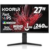 Amazon.co.jp: KOORUI ゲーミングモニター 27インチモニター 湾曲/曲面