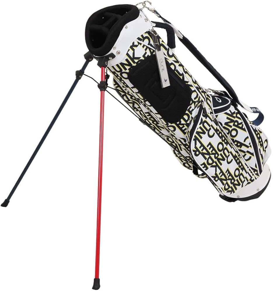 Amazon | クランク（CLUNK） ゴルフ キャディバッグ スタンド式 7型 4