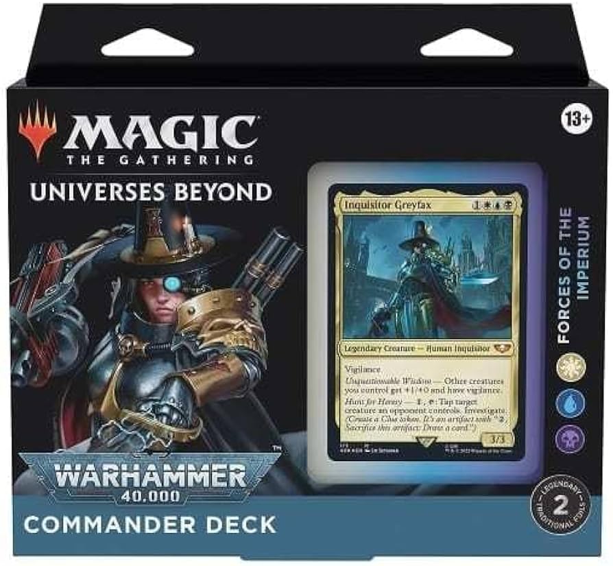 Amazon | MTG 統率者デッキ ウォーハンマー40,000 EDH 帝国の諸軍 英語