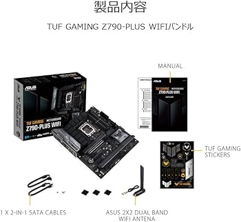 Amazon | ASUS TUF GAMING Z790-PLUS WIFI intel 第14・13・12世代 CPU