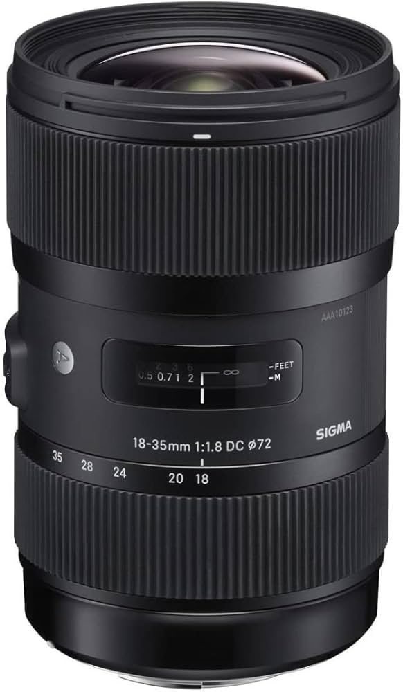 Amazon.co.jp: Sigma 18-35mm F1.8 DC HSM Lens for Canon EF-S Mount
