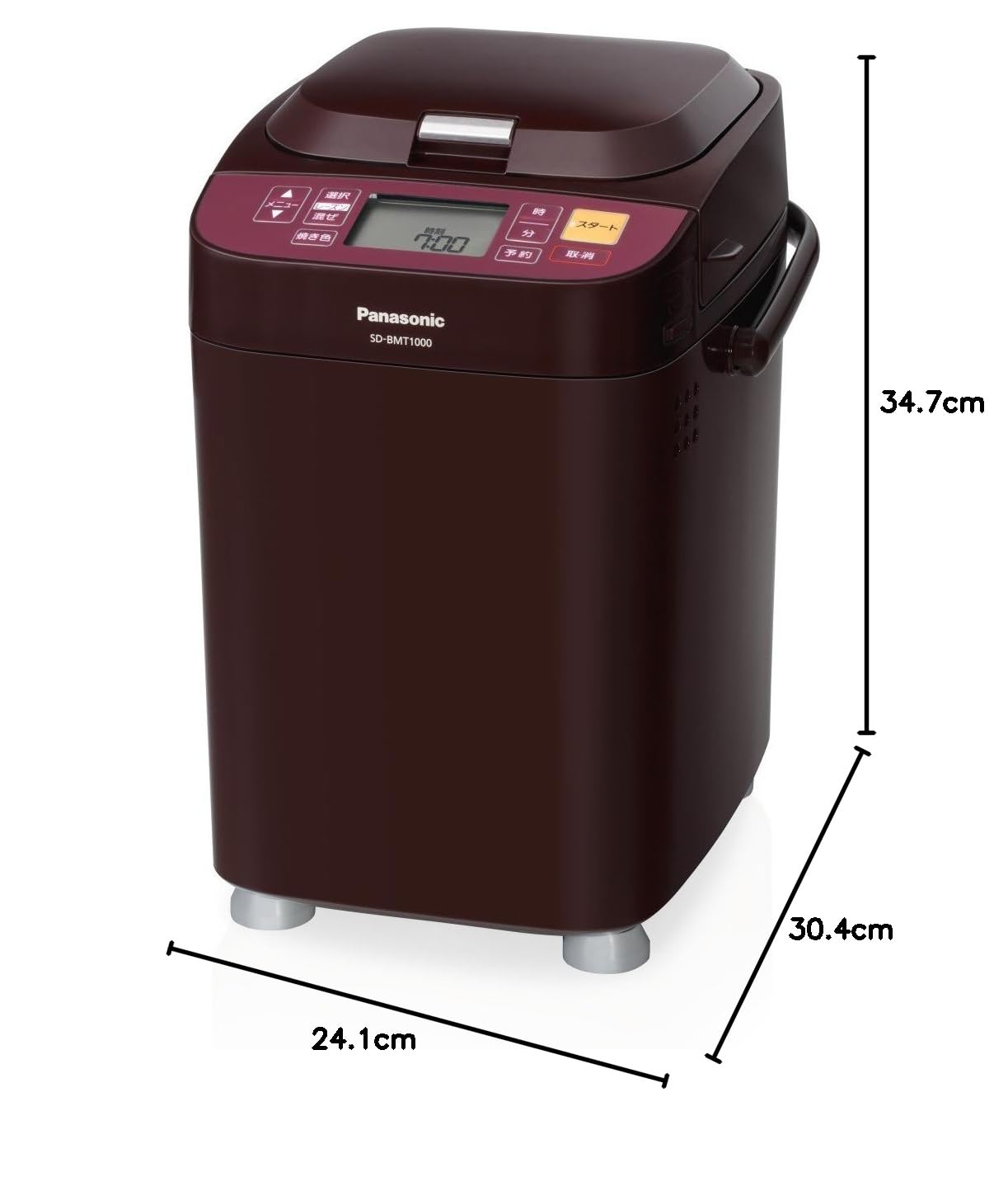 Amazon.co.jp: Panasonic SD-BMT1000-T Home Baker, 1 Jun Type, Brown