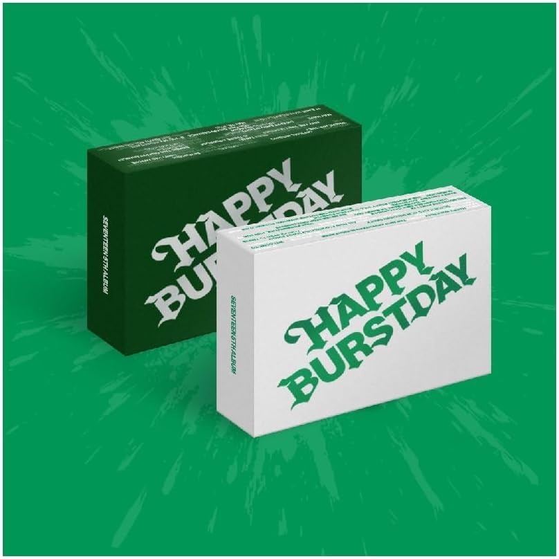 Amazon.com: SEVENTEEN Happy Burstday [KiT Ver.] 5th Album (NEW