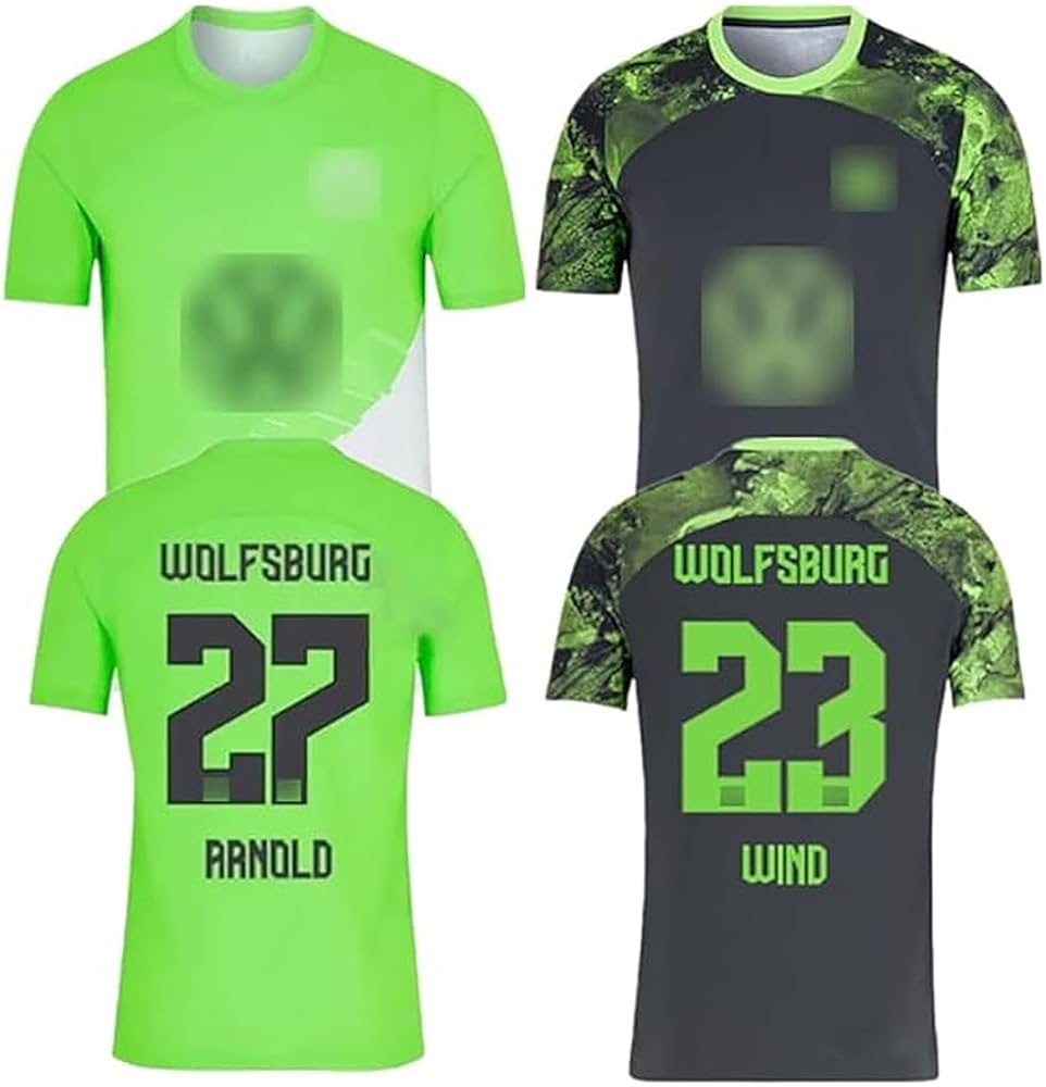 Amazon | サッカーユニフォーム ヴォルフスブルク 23-24 空白番号