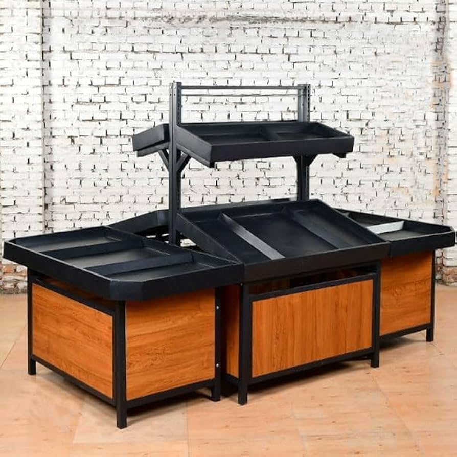 Amazon｜mirague 陳列棚 陳列台 ディスプレイラック｜オープン