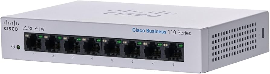 Amazon.co.jp: Cisco Business CBS110-8T-D アンマネージドスイッチ