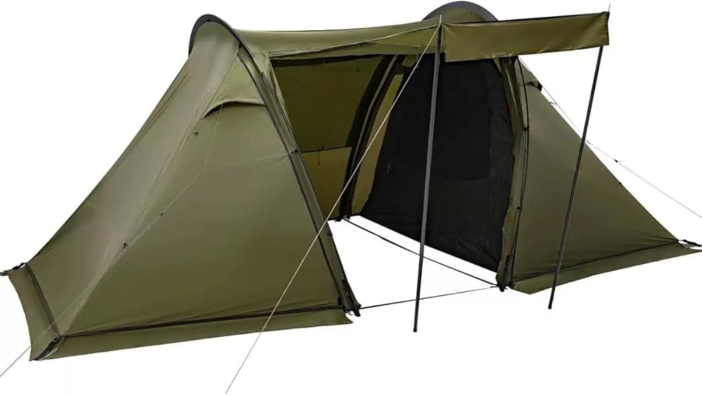 Amazon.co.jp: MC トンネルテント ナイロン ソロテント 簡単設営 軽量