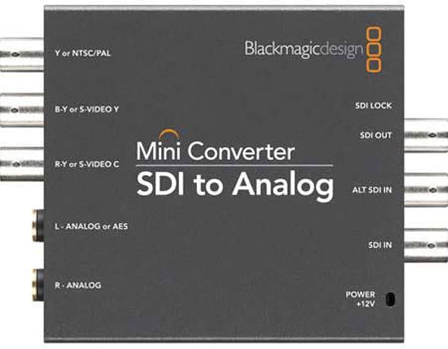 Amazon.com: Blackmagic Design Mini Converter SDI To Analog