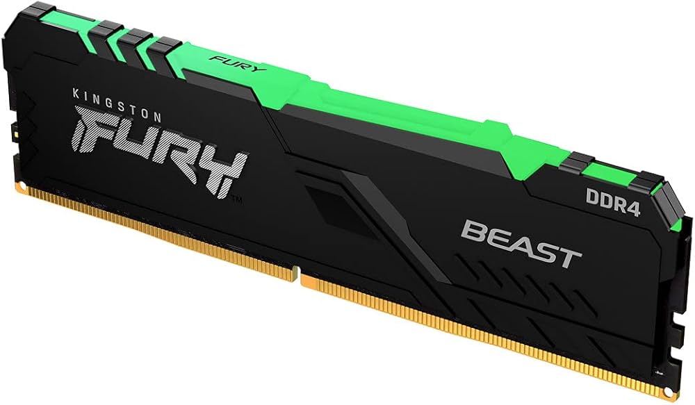 Kingston FURY Beast RGB 32GB 3600MT/s DDR4 CL18 Desktop Memory