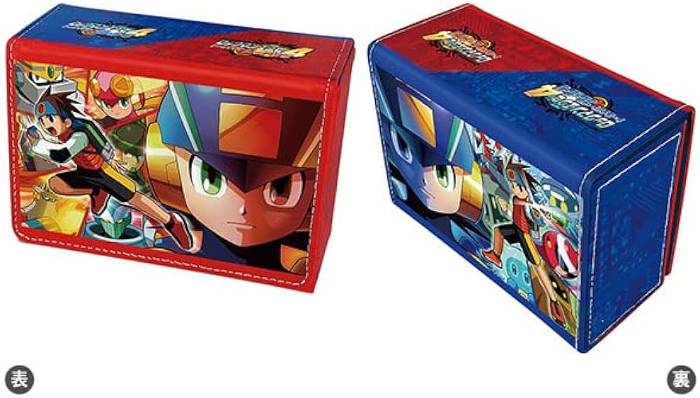 Amazon.co.jp: 合皮製デッキケースW ロックマン エグゼ4 : ホビー