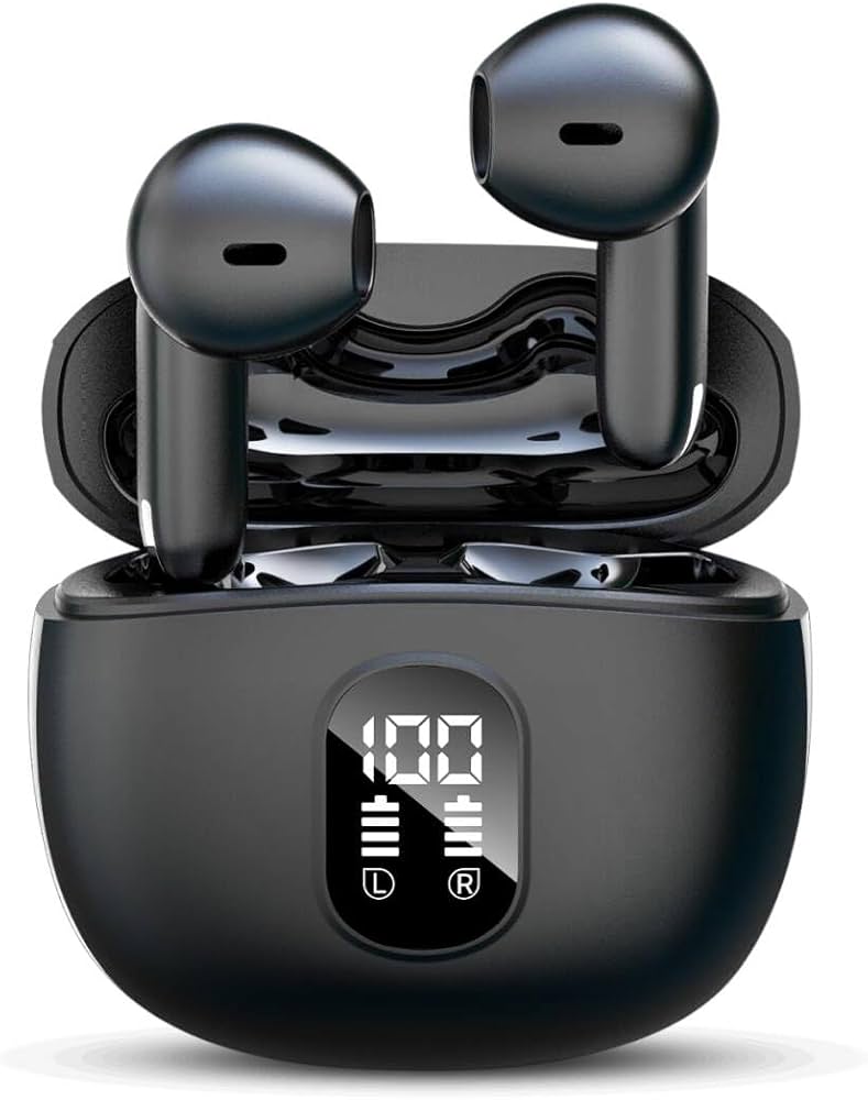 Amazon.co.jp: 【2024新登場 Bluetooth5.3技術】 イヤホン 数字LED