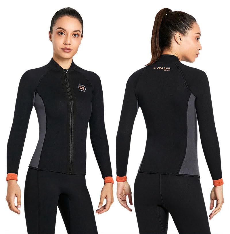 Amazon | Dive＆Sail ウェットスーツ (上のみ) ジャケット ウェット