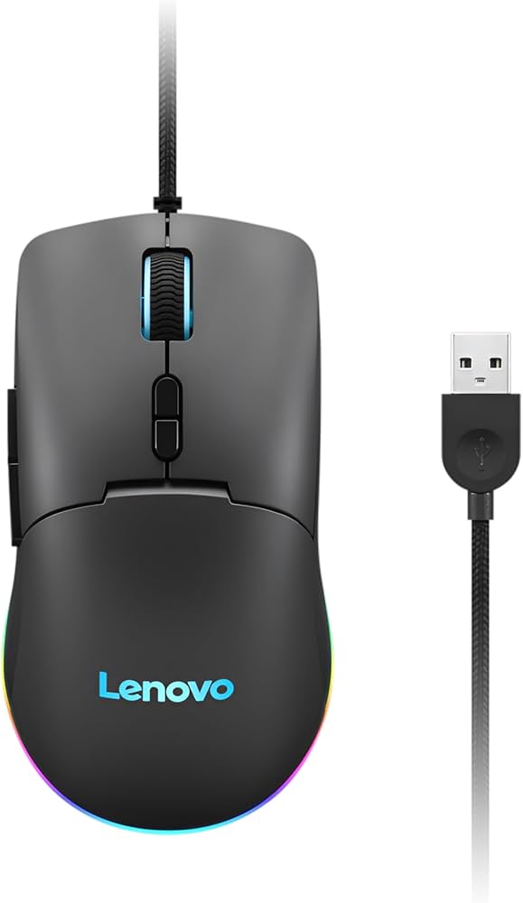 Amazon.com: Lenovo M210 RGB Wired Gaming Mouse for PC, Laptop
