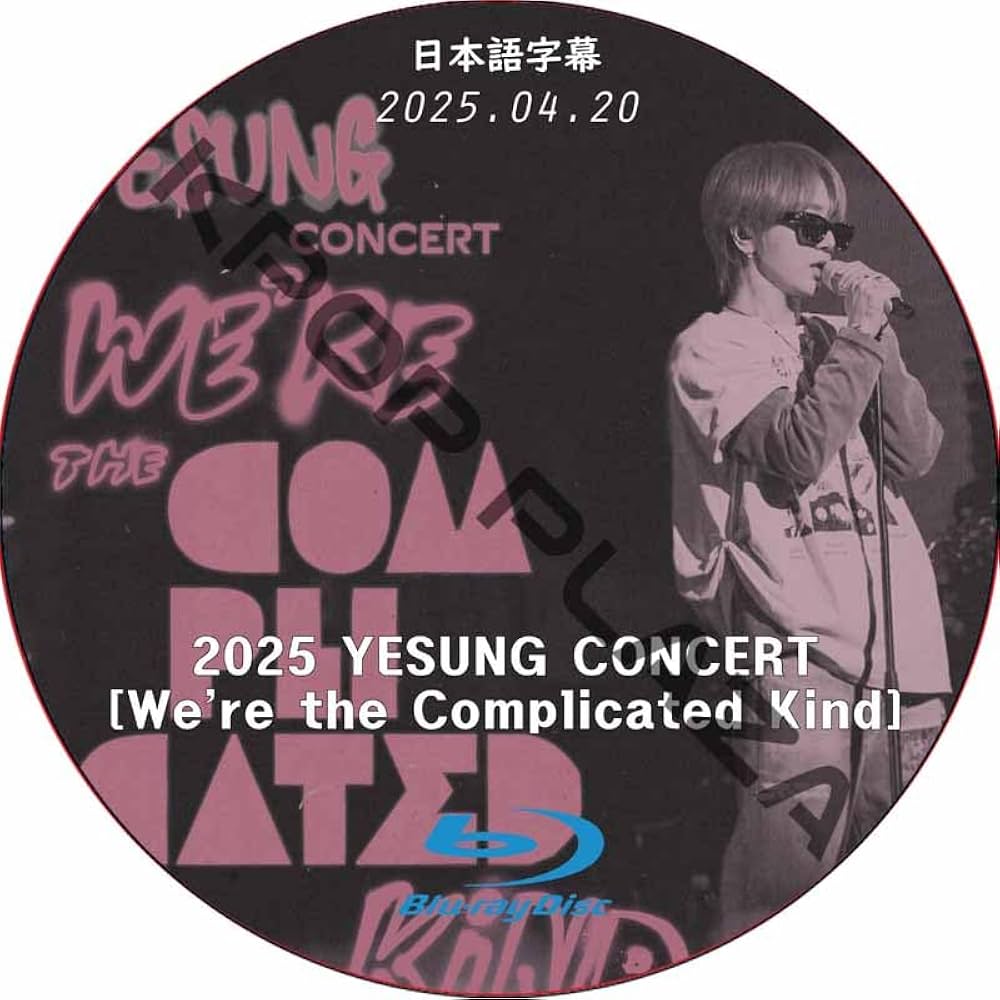 Amazon.co.jp: SUPER JUNIOR DVD [Blu-ray] 2025 YESUNG CONCERT [We