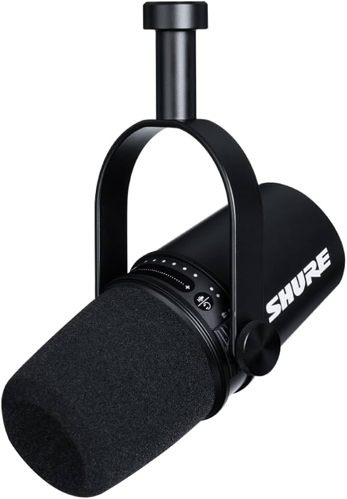 Amazon.co.jp: SHURE シュア MV7 ポッドキャストマイクロホン MV7-K-J